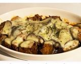 ♡茄子と豚ミンチのチーズのせ♡作り方5写真