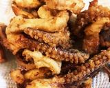 アオリイカの下足唐揚げ作り方6写真