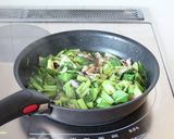 とっても美味しい【小松菜と豚肉の混ぜご飯作り方4写真