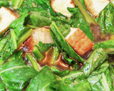 厚揚げ豆腐と小松菜のうまいうまい煮作り方3写真