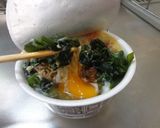 最速の天玉ワカメ蕎麦作り方14写真