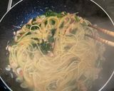 味付け不要!塩辛とツナのペペロンチーノ作り方3写真