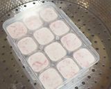 いちごミルク蒸しパン作り方4写真