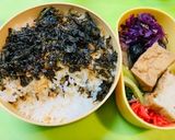 ＊私流・2段のり弁＊作り方4写真
