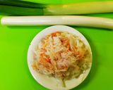 毛ガニのねぎ焼き作り方1写真