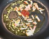 白菜が主役！白菜とベーコンのパスタ作り方3写真