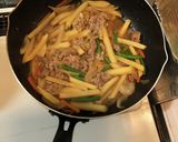 簡単肉じゃが風炒め煮作り方9写真