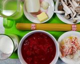 毛ガニのトマトスープパスタ作り方2写真