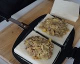 揚げないコロッケホットサンド作り方9写真