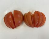 簡単！トマトとカッテージチーズのサラダ作り方1写真