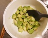 豆苗アボカド和え作り方3写真