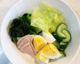 ゆでキャベツサラダ作り方1写真