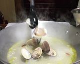 ワンパン･蛤と青海苔のスパゲティーニ♡作り方6写真