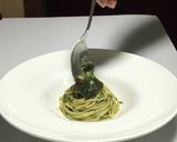ワンパン･蛤と青海苔のスパゲティーニ♡作り方13写真