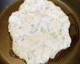 明太マヨで食べる、ねぎモチーズチヂミ作り方4写真