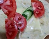お米で作ったチヂミ粉でラップサンド♪作り方3写真