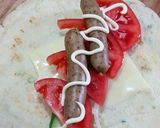 お米で作ったチヂミ粉でラップサンド♪作り方4写真