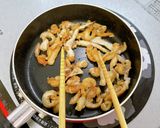 皮パリ♪鶏皮のポン酢炒め♪実山椒入り作り方5写真