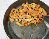 皮パリ♪鶏皮のポン酢炒め♪実山椒入り作り方6写真