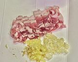 豚バラ肉で麻婆うどん作り方1写真