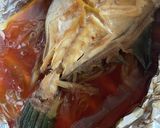 アラジントースターで煮魚作り方5写真