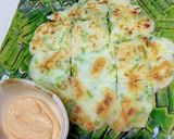 明太マヨで食べる、ねぎモチーズチヂミ作り方6写真