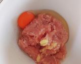 えのき入り鶏ひき肉と豆腐のハンバーグ作り方1写真