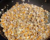 味噌そぼろ丼作り方1写真