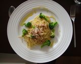 ブロッコリとツナのパスタ（ペペロンチーノ作り方6写真