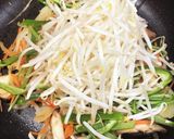 牛こま肉とたっぷり野菜炒め♪作り方3写真