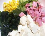 わかめと豆腐のゴマだれサラダ♪作り方4写真