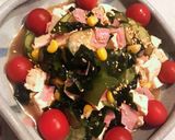 わかめと豆腐のゴマだれサラダ♪作り方5写真