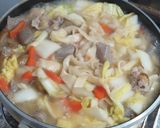 冷蔵庫の残り物で白菜入りヘルシーほうとう作り方15写真