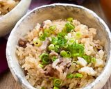 焼肉のタレで作る◎牛肉の炊き込みご飯作り方3写真