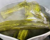 黄金に輝く・かきたま汁作り方2写真