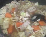 化学調味料なし★具だくさん豚汁★キャベツ作り方6写真