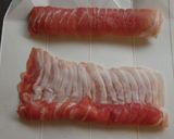 材料4つ！豚バラロールのスパイスソテー作り方2写真