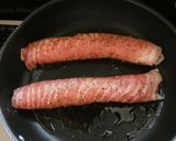 材料4つ！豚バラロールのスパイスソテー作り方4写真