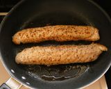 材料4つ！豚バラロールのスパイスソテー作り方5写真