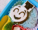 簡単男の子キャラ弁♪アニメトーマス♪作り方4写真
