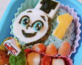 簡単男の子キャラ弁♪アニメトーマス♪作り方6写真