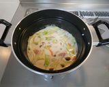 レタスの味噌ミルクスープ作り方6写真