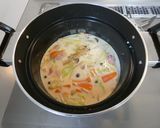 レタスの味噌ミルクスープ作り方7写真