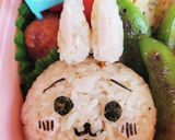 キャラ弁☆大人気ちいかわ☆うさぎ弁当☆作り方4写真