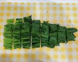 春菊と島のりのかんたんナムル作り方3写真