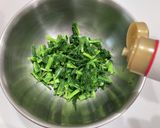 春菊と島のりのかんたんナムル作り方4写真