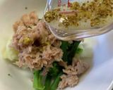 温野菜とツナの粒マスタード和え作り方3写真