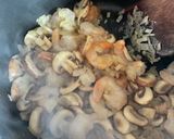 海老名とマッシュルームのトマトパスタ作り方6写真