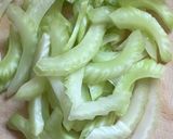 どっ簡単♪もやしとセロリのツナ入りナムル作り方1写真