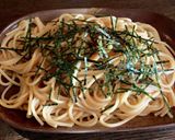 瓶詰めうにのパスタ クリーム無し作り方6写真